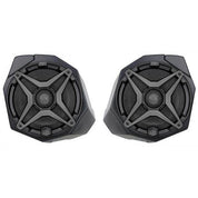SSV Works Front Kick 6.5" Speaker Pods With Grey Grills For Can-Am Maverick X3 17-22