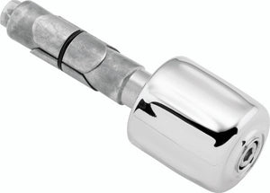 Kuryakyn Chrome Clutch Side Matching Bar End Weight 6288