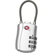 Kuryakyn TSA-Approved Cable Lock Silver