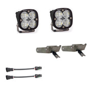 Baja Designs Fog Pocket Light Kit Squadron Sport Series Wide Cornering Pattern Clear Lens 630817