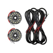 KC HiLiTES Two-Light Add-On Cyclone V2 Kit - Clear - 2.5 Meters Long 6331