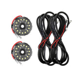 KC HiLiTES Two-Light Add-On Cyclone V2 Kit - Clear - 2.5 Meters Long 6331