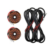 KC HiLiTES Two-Light Add-On Cyclone V2 Kit - Amber - 2.5 Meters Long 6332