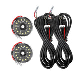 KC HiLiTES Two-Light Add-On Cyclone V2 Kit - Clear - 3.5 Meters Long 6333