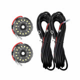 Kit de dos luces KC HiLiTES Cyclone V2 - Transparente - 5 metros de largo 6335