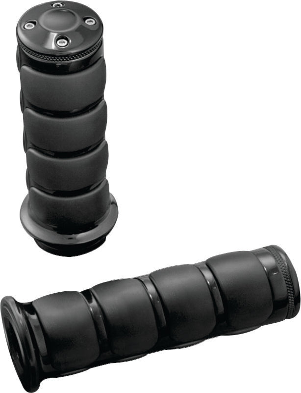 Kuryakyn Gloss Black ISO Grip Universal 7/8in 6341