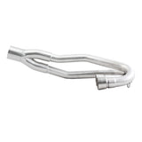 HMF Brushed Aluminum Head Pipe For 2003-2007 Polaris Predator 6342109