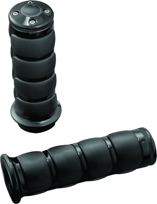 Kuryakyn Black ISO Grips Metric Cruisers 6345