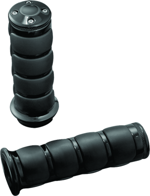 Kuryakyn Black ISO Grips Metric Cruisers 6345