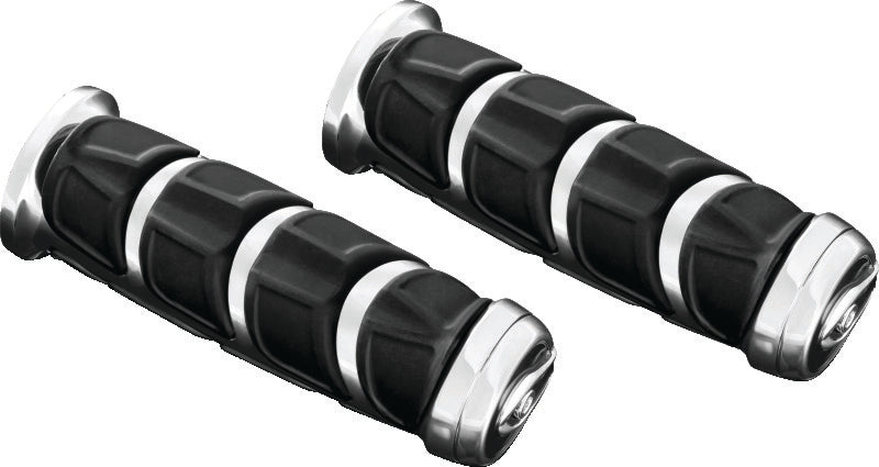 Kuryakyn Chrome Kinetic Grips Universal 1in 6372
