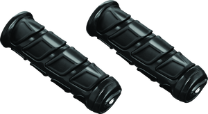 Kuryakyn Gloss Black Kinetic Grips Universal 1in 6373