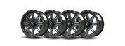 Bullite Set of 4 Lancer Wheel 15X7.0 Gun Metal 4/137 5+2