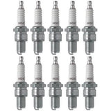 Set of 10 NGK Standard Spark Plugs for Suzuki GT750 1974-1972 Engine 750cc