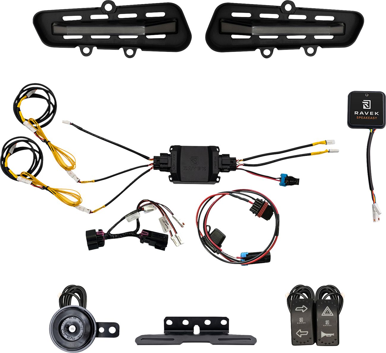 Ravek Gen3 Speakeasy Rocker Turn Signal Kit For Ranger XP 1000 64-1008SR