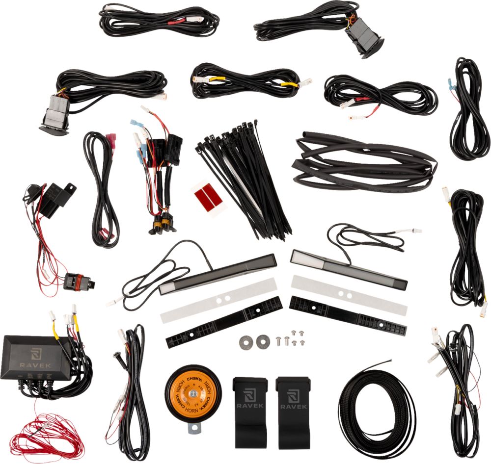 Ravek Turn Signal Kit White - RZR XP 64-319