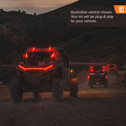 Ravek Plug n Play Red Brake And Run Light Kit - RZR Pro XP 64-502