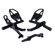 Vortex Racing Adjustable Rear Set Black - RS184K