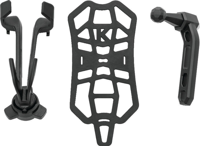 Kuryakyn Black Free-Flex Device Holder Perch Mount 6432