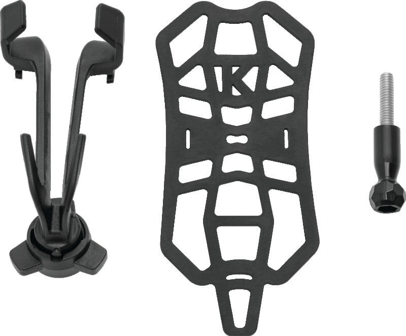Kuryakyn Black Free-Flex Device Holder Perch Screw Mount 6437