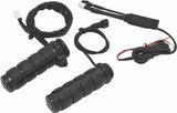 Kuryakyn Chrome Heated ISO Grips Throttle-By-Wire 6470