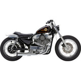 Cobra El Diablo 4" 2-into-1 Full Exhaust System Chrome #6471 Harley Sportster