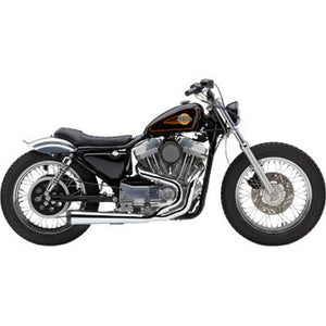 Cobra El Diablo 4" 2-into-1 Full Exhaust System Chrome #6471 Harley Sportster
