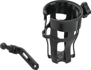 Kuryakyn Black Reflex Drink Holder Perch Mount 6485
