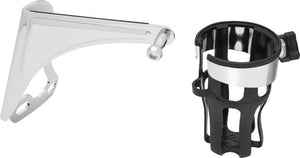 Kuryakyn Chrome Reflex Passenger Drink Holder Right-Side Mount 6488