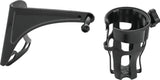 Kuryakyn Gloss Black Reflex Passenger Drink Holder Right-Side Mount 6489