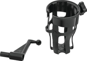 Kuryakyn Black Reflex Drink Holder Passenger Mount 6491