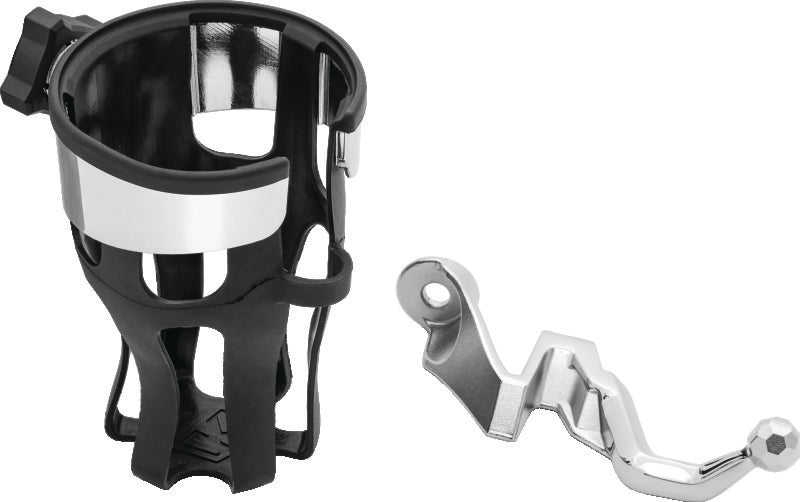 Kuryakyn Chrome Reflex Drink Holder Passenger Mount 6492