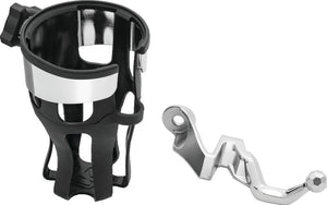 Kuryakyn Chrome Reflex Drink Holder Passenger Mount 6492