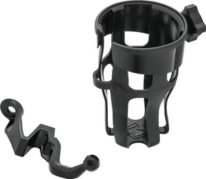 Kuryakyn Black Reflex Drink Holder Passenger Mount 6493