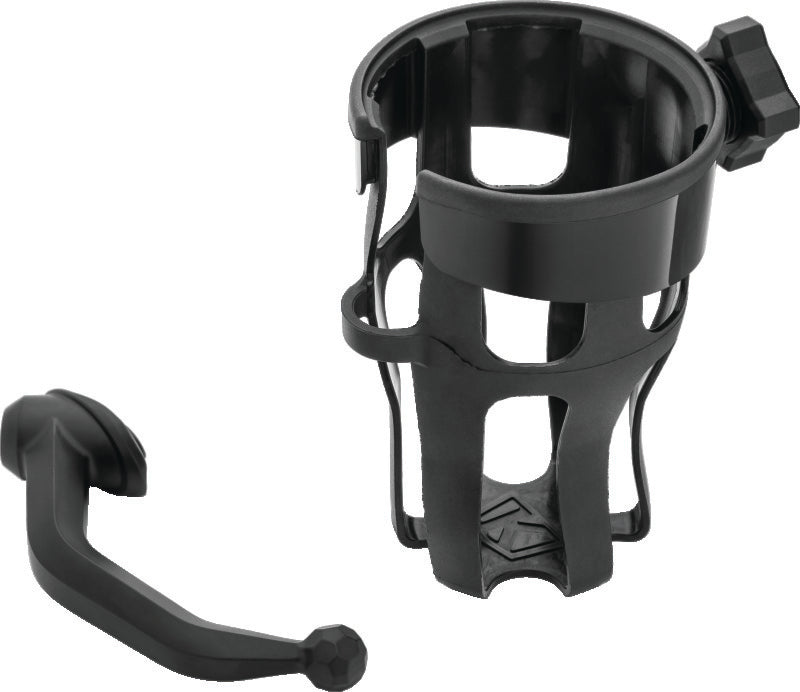 Kuryakyn Black Reflex Drink Holder Left-Side Handlebar Mount 6495
