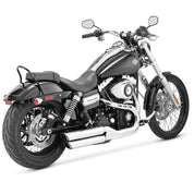 Vance & Hines 16845 Twin Slash 3in. Slip-Ons Chrome