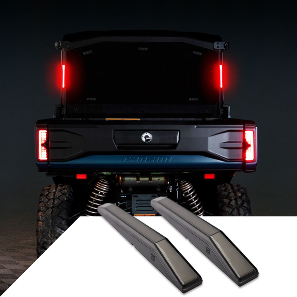 Ravek Plug n Play Red Turn Signal And Brake Light Kit - Can-Am HD11 65-2011