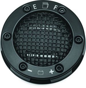 Kuryakyn Black Mesh LED Fuel & Battery Gauge 6551