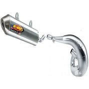 FULL FMF FATTY PIPE EXHAUST AND POWERCORE 2 SILENCER 91-01 HONDA CR500 CR500R