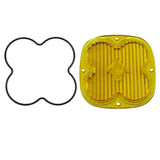 Kit de lentes para faros Baja Designs Serie XL, patrón de curvas amplio, Baja Amber Universal 660107