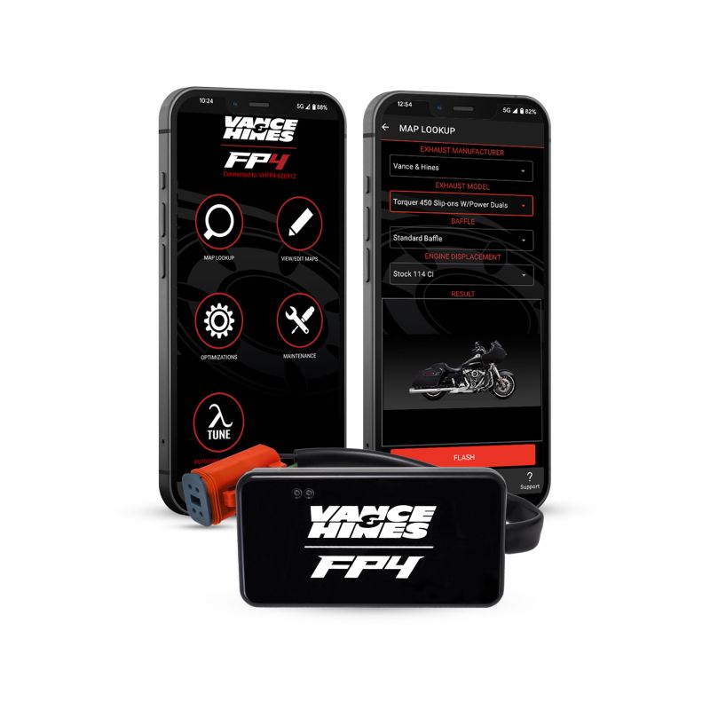 Vance & Hines Fuelpak 4 Bluetooth Tuning Module Black 66047