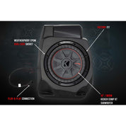 SSV Works Under Dash 10" Unloaded Subwoofer Enclosure For Polaris RZR Pro XP 2020-2022