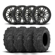 ITP SS316 12" Wheels And Mud Lite II Tires [27x9-12]