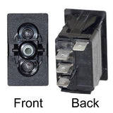 Pro Marine SPDT On-Off-On 2 Lamps 6644307