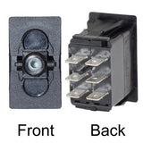 Pro Marine DPDT On-Off-On Non Illum 6644314