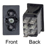 Pro Marine DPDT On-Off-On 2 Bulbs 6644317