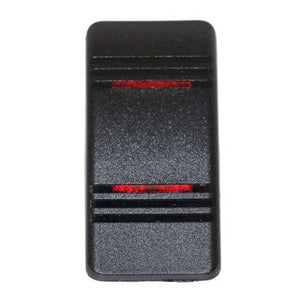 Pro Marine Black Actuator 2 Slit Red Lens 6644321