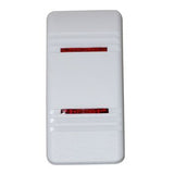 Pro Marine White Actuator 2 Red Lens 6644335