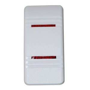 Pro Marine White Actuator 2 Red Lens 6644335