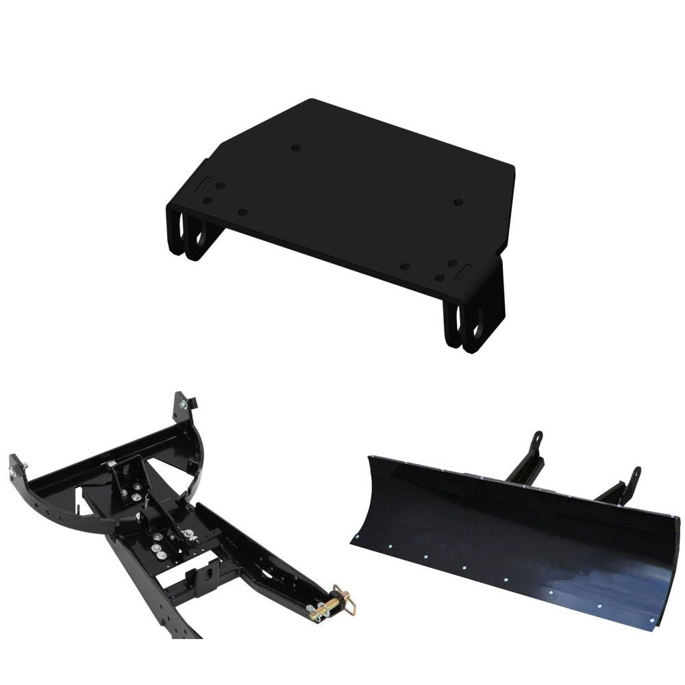 Denali Black UTV Snow Plow Kit For Can-Am Maverick Sport 1000 2018-2021