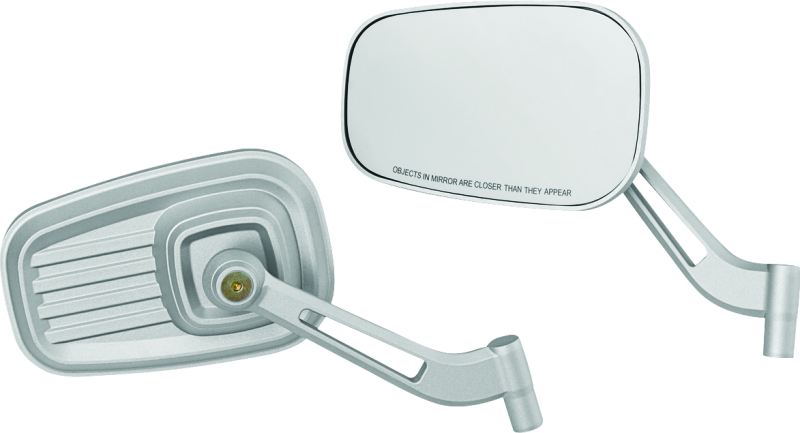 Kuryakyn Silver Dillinger Mirrors 6654